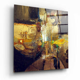 Mixed Glass Wall Art.